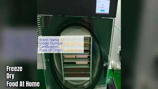 가정용 동결 건조기는 식품을 에너지 효율적으로 보존합니다.