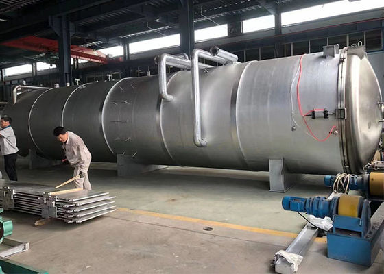 공기 냉각 진공 식품 건조기 100kg/배치 비트저 냉장 시스템
