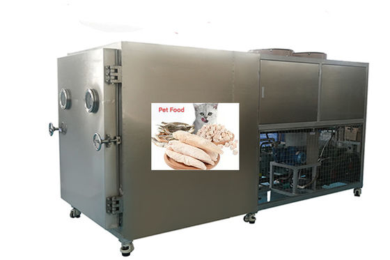 55KW 산업용 냉동 건조기 상업용 진공 냉동 건조기 300KG/전차