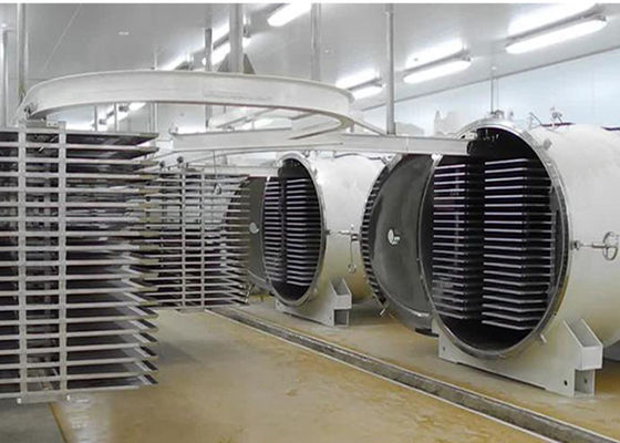 PLC 제어 냉동 건조기 의약품 산업 500kg/배치