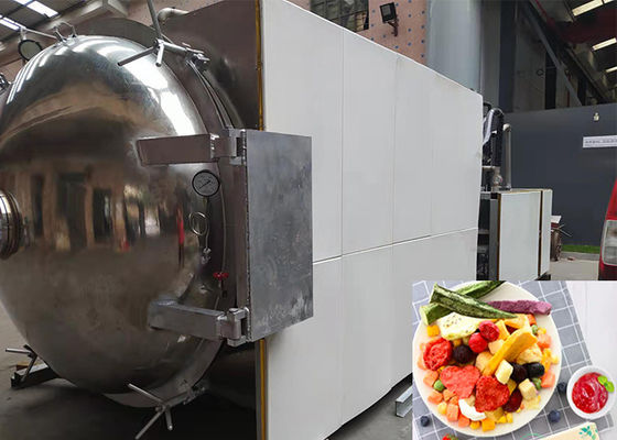 OEM ODM 식품 진공 냉각 건조기 PLC 제어 500kg/전차