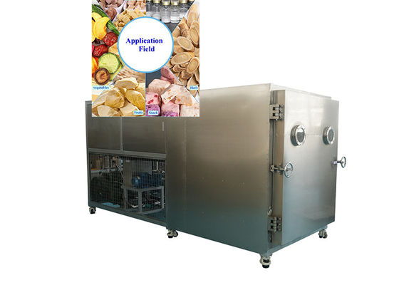 500kg 식품 진공 냉동 건조기 Refcom 냉각 시스템