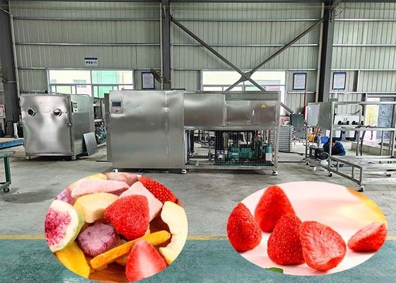 100kg / 팩 산업 냉동 건조기 60dB