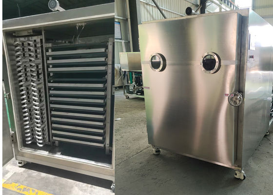 전기 난방 방법 65KW 설치 전력 및 PLC 제어 시스템으로 음식 진공 냉동 건조기