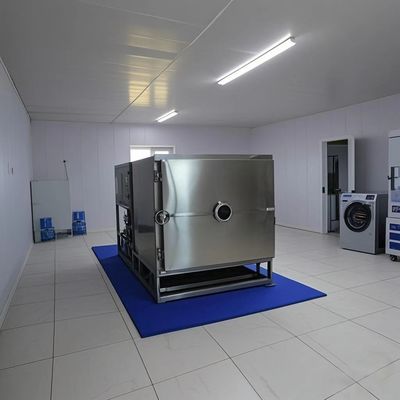 200kg/배치 식품 진공 냉동 건조기 Bitzer 냉각 장치