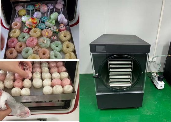 냉동 건조 과자 기계 듀얼 냉각 시스템 110V / 220V 전압