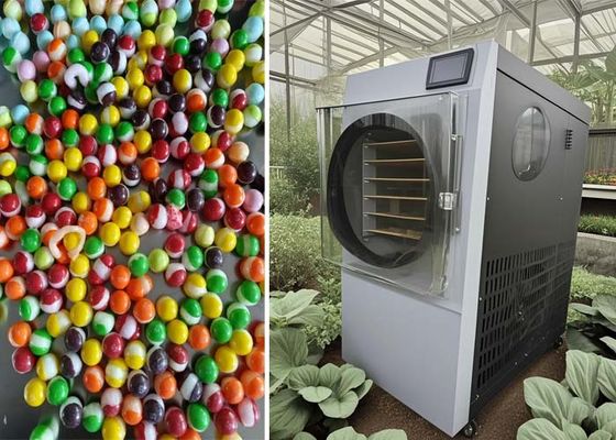 과일 채소 과자 냉동 건조를 위한 상업 전문 냉동 냉동 가공 기계