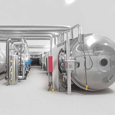 500kg 산업용 냉동 건조기 식품 / 의약품용 상업용 냉동 가열기