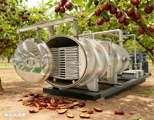 고부가가치 성분을 위한 산업용 냉동 가열기 정밀 건조