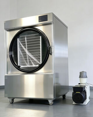 산업용 냉동 건조기 캔디 과일 주스 우유 식품 냉동