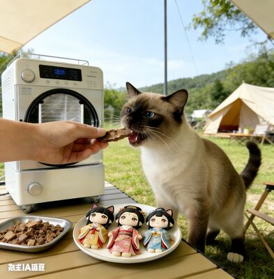 스마트 & 효율: 타이머 기능이 있는 자동 가정용 동결건조기 – 영양소 보존, 건강 간식, 애완동물 사료 및 캠핑 요리 만들기