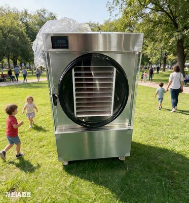 비상 준비는 여기서 시작됩니다! 4개의 트레이 용량이 큰 개인용 식품 냉각 건조기, 영양소를 보존하고 25년 동안 안정적인 식품 공급을 만듭니다.