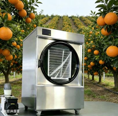 음식물 쓰레기 버리지 마세요! | 자동 가정용 동결 건조기가 남은 음식을 장기 보관용으로 변환, 진공 펌프 및 세척 용이한 분리형 트레이 포함