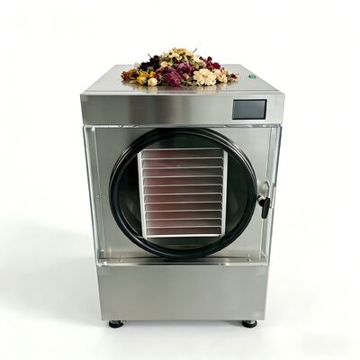 3600W 작은 냉동 건조기 생물학적 및 화학 샘플의 냉동 건조를 위해 설계 된 두 단계 바오시 진공 펌프를 사용