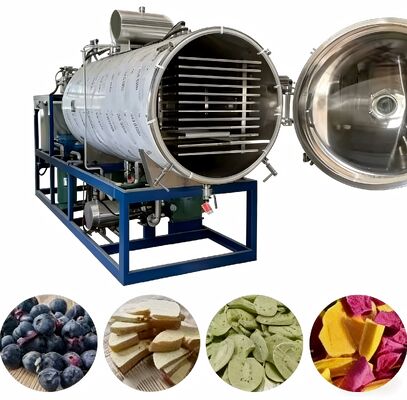 자동 작동 모드 산업용 냉동 건조기 소음 수준 70dB, 진공 수준 13Pa 이하 산업용 용품