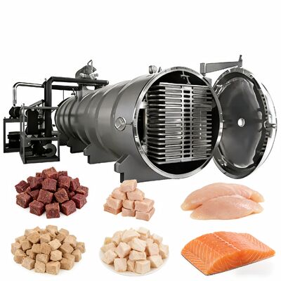 명산 전력 200KW 진공 냉동 건조 기계 첨단 진공 기술로 모든 팩을 냉동 건조 제품을 보장