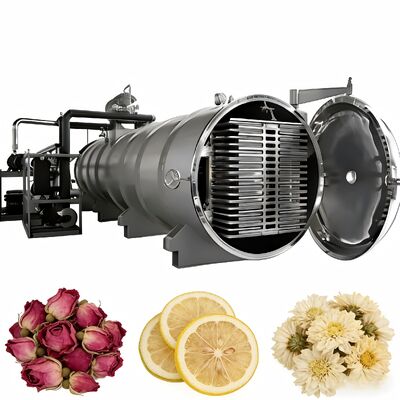 220V 380V 3상 전원 산업용 동결 건조기, 대용량 동결 건조 작업을 위한 정격 출력 200KW 제공
