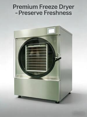 Danfoss 컴프레서 가정용 동결 건조기 SUS304 스테인리스 스틸 220V 1상 50 60Hz 식품 보존 및 장기 보관에 이상적