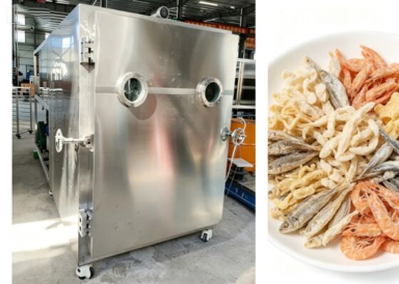 PLC Control Food Vacuum Freeze Dryer 380V 50HZ 3PH Machine for Food Processing and Preservation in Commercial Operations