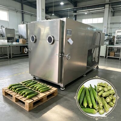 PLC 제어 시스템을 갖춘 공기 냉각 채소 냉각 건조기 최소 처리 시간으로 냉각 건조 채소를 보장