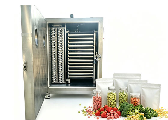 35KW Food Vacuum Freeze Dryer Designed to Support Continuous Production and High Throughput Food Processing